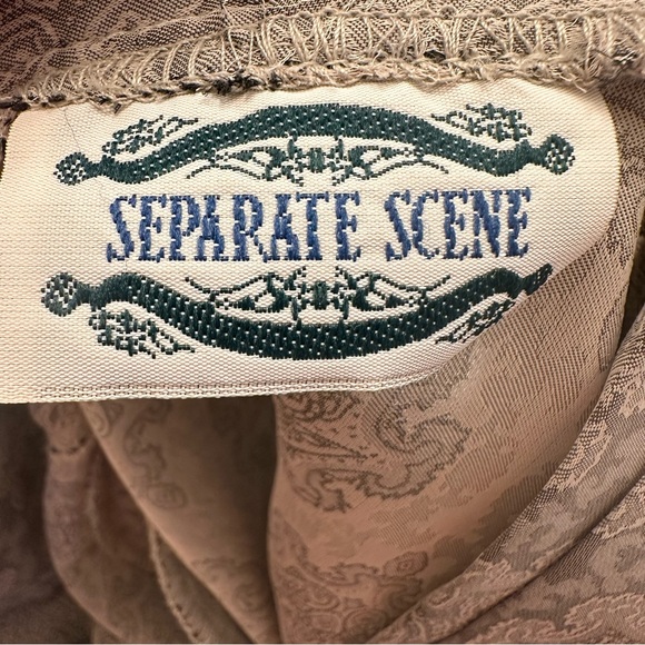 ⭐️ Vintage Separate Scene Blouse with pleated collar - Picture 3 of 9